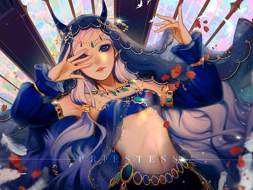 第五人格祭司同人绘画