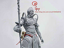 斗戰(zhàn)神_靈猴手辦（個人主頁-ZMTU2OTA1Ng==） - 手辦/模玩 - 站酷設(shè)計(jì)師熊屁屁原創(chuàng)素材 - 站酷ZCOOL