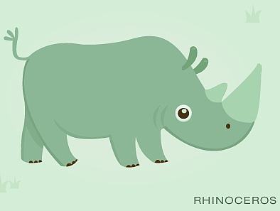动物世界 插画   小动物
