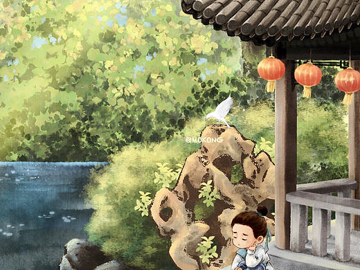 这位小少年 你为何烦恼呢
