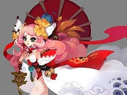 QQ仙靈角色臨摹練習(xí)