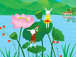 艾玩兔封面插画创作选登