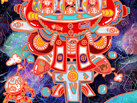 太空飞行器开车了