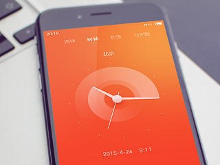 CLOCK CONCEPT（个人主页-ZNzQ5NTI0OA==） - APP界面 - 站酷设计师king锐气原创素材 - 站酷ZCOOL