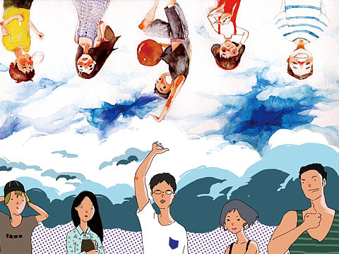 童年的你长大的我