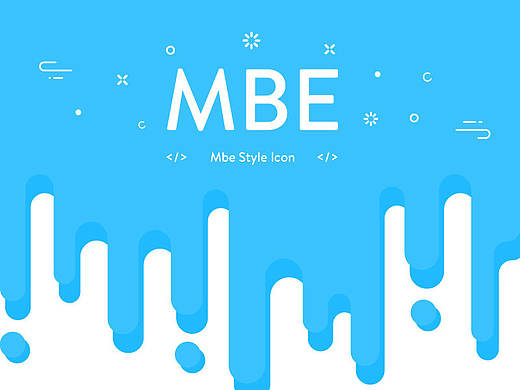 MBE风格图标