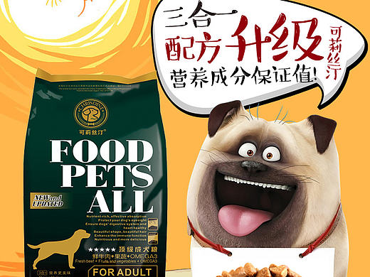 天猫京东淘宝详情 描述 详情页 海报 狗粮 宠物 用品