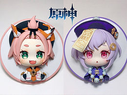 超轻粘土 | 原神七七&迪奥娜