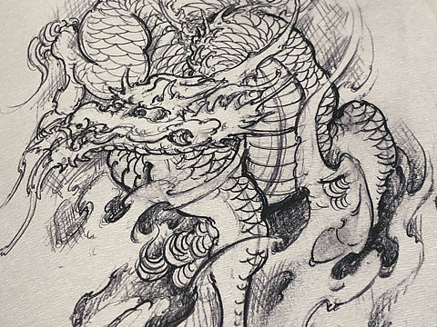 由龙绘手稿