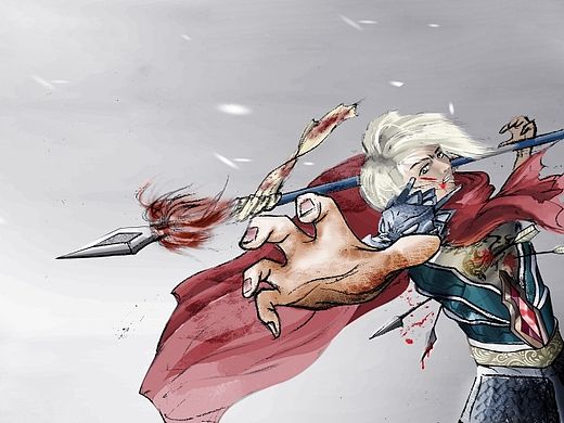 醉臥沙場君莫笑（個(gè)人主頁-ZMTMzMjI3OTI=） - 商業(yè)插畫 - 站酷設(shè)計(jì)師米天逸原創(chuàng)素材 - 站酷ZCOOL