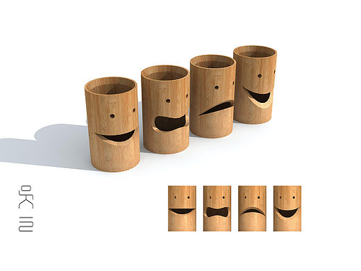 人之常情笔筒套装