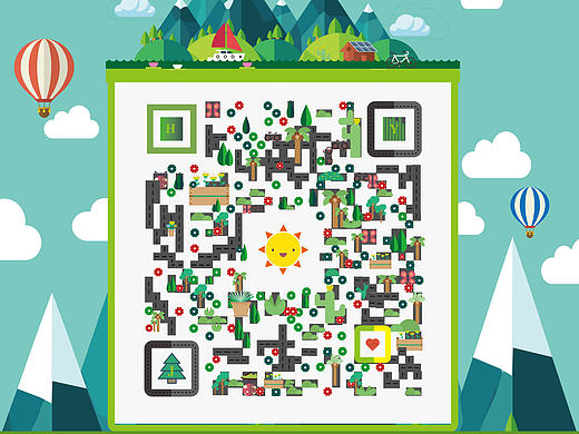 炫酷动态二维码