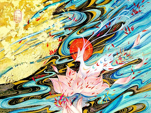 九色鹿/一花一世界,一叶一如来