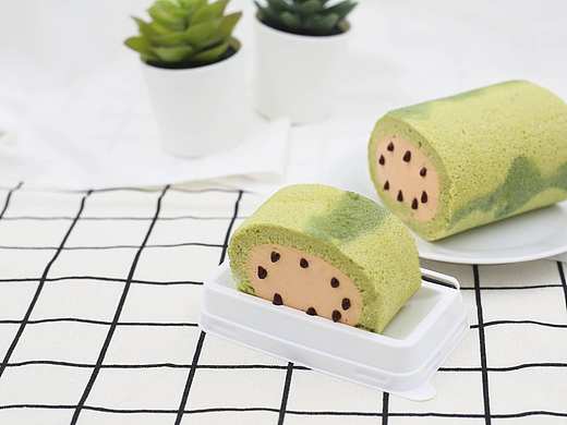 蛋糕卷卷起来！