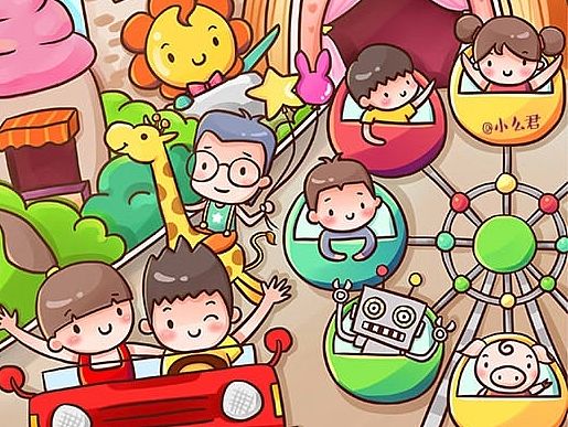 太阳花app-卡通Q版漫画宣传