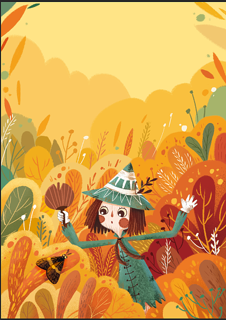 儿童插画 图书封面