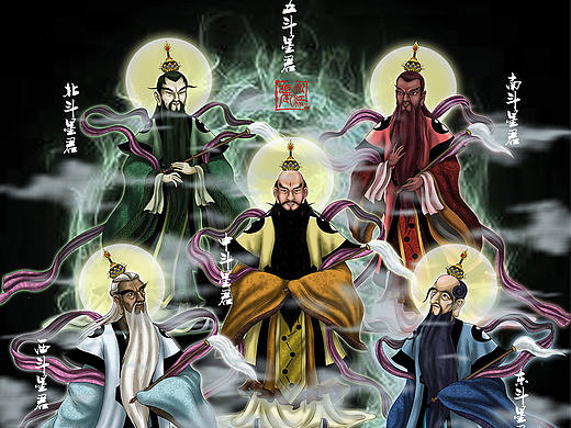 西游记人物谱--五斗星君