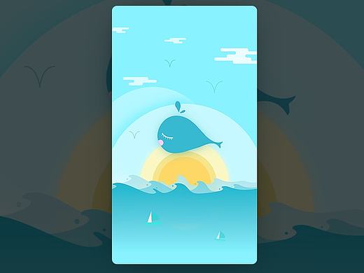 矢量插图  - 矢量风格的场景插图 