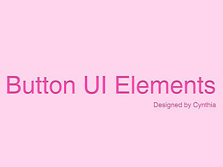 Button UI（个人主页-ZNDkzMzAwMA==） - 图标 - 站酷设计师兔淇果果原创素材 - 站酷ZCOOL