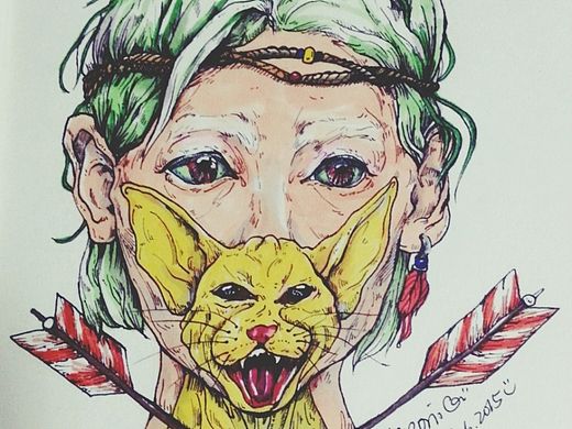 奇妙猫女（个人主页-ZMTM5NDU3MzY=） - 创作习作 - 站酷设计师VHveronica原创素材 - 站酷ZCOOL