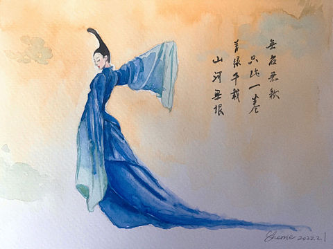 绝美只此青绿