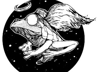 身披盔甲的有翅膀的在宇宙中的有光环的小的青蛙#动漫作品##动漫作品#