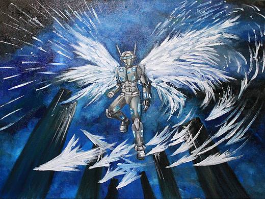 救世主（个人主页-ZMjgyMTEwNjQ=） - 绘画 - 站酷设计师MENGmianchaoren原创素材 - 站酷ZCOOL