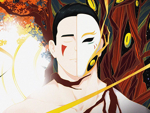 原创国风插画