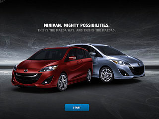 MAZDA D-cars PAD展示APP