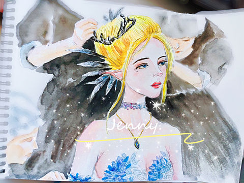 公主梦（个人主页-ZMzA3NDM0NjQ=） - 创作习作 - 站酷设计师Jennybaby221原创素材 - 站酷ZCOOL