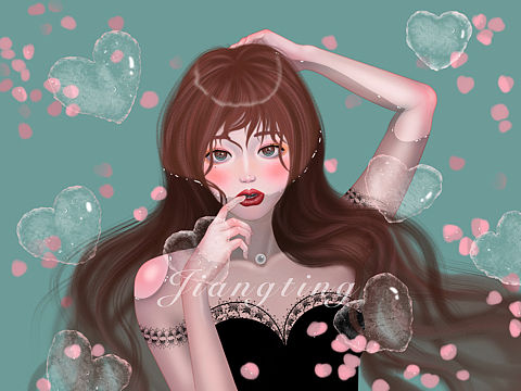 自學(xué)插畫(huà)，也畫(huà)了一些作品，希望給大家看到。（個(gè)人主頁(yè)-ZNDk1ODc5MzI=） - 創(chuàng)作習(xí)作 - 站酷設(shè)計(jì)師JIANG子呀原創(chuàng)素材 - 站酷ZCOOL