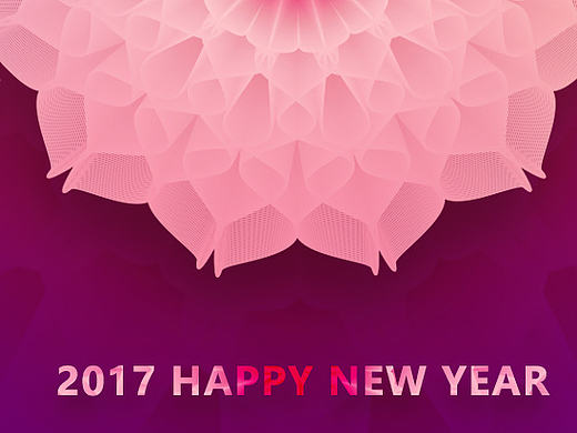 2017 Happy New Year!（个人主页-ZMTk3MzUxNTY=） - 海报 - 站酷设计师WFCarl原创素材 - 站酷ZCOOL
