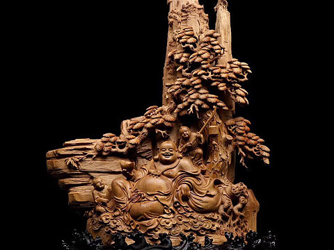 大肚能容容天下难容之事     开口便笑笑天下可笑之人