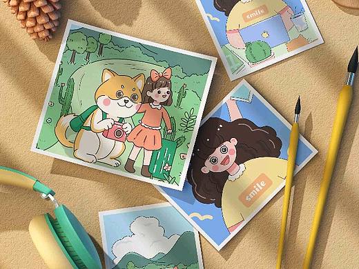 運(yùn)營(yíng)插畫|開(kāi)屏|banner|彈窗（個(gè)人主頁(yè)-ZNTE4MDkzNDQ=） - 商業(yè)插畫 - 站酷設(shè)計(jì)師鹿青一原創(chuàng)素材 - 站酷ZCOOL