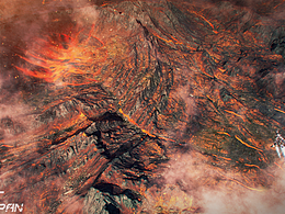 【復(fù)活的火山】