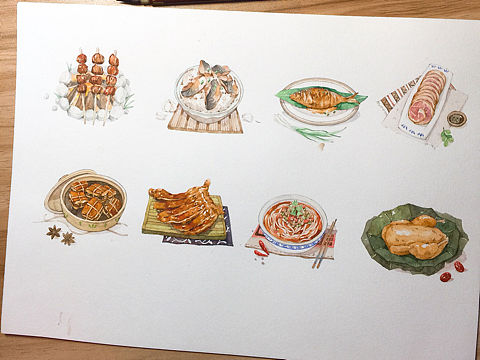 古风美食～