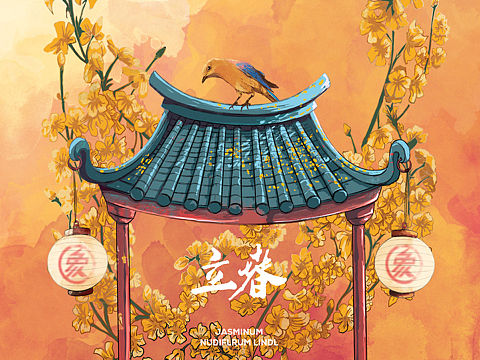 24节气之「立春」Jasminum Nudiflrum Lindl