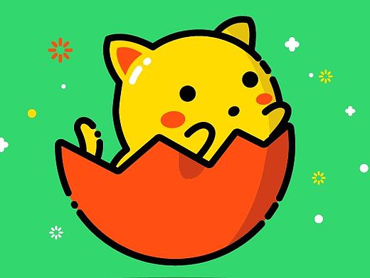 mbe风格小表情#卷须喵柴柴#