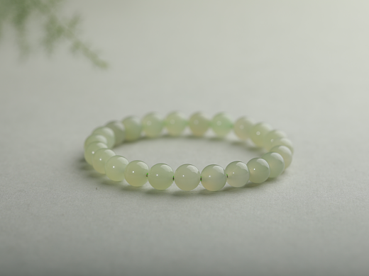 【饰品/和田玉手串/玉石珠宝/静物摄影】