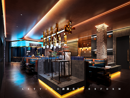 餐饮火锅店设计，用鲁迅先生的口吻表达想吃火锅了