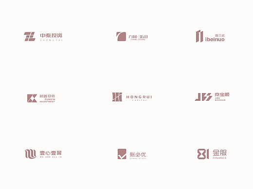 投资金融logo设计
