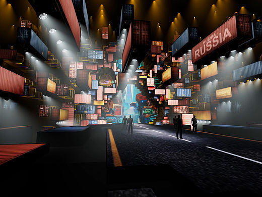 百度国潮2021（个人主页-ZNTc4OTMyODA=） - 舞台美术 - 站酷设计师佐手哥原创素材 - 站酷ZCOOL