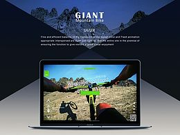 GIANT官网带动效GIF