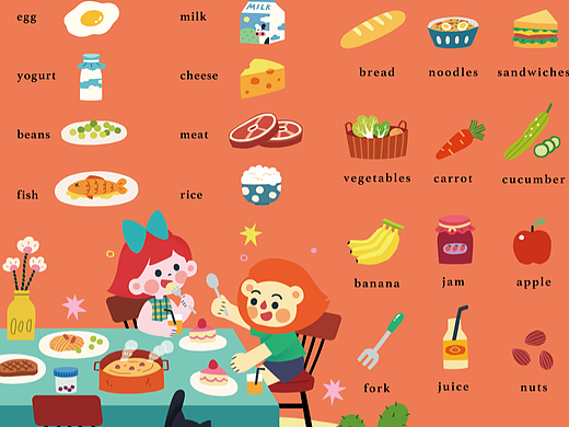 單詞百科書（個(gè)人主頁(yè)-ZNjI4MDQzNTI=） - 商業(yè)插畫 - 站酷設(shè)計(jì)師中冬十五原創(chuàng)素材 - 站酷ZCOOL