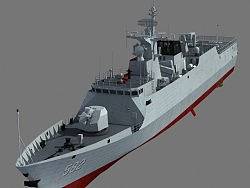 056轻型护卫舰简模加动画测试