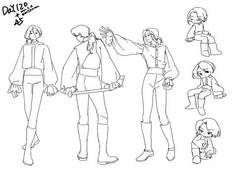 #速写60天挑战赛#day45@速写班长（个人主页-ZNjAzNjA2Mjg=） - 创作习作 - 站酷设计师树言yukikun原创素材 - 站酷ZCOOL