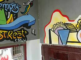 太原涂鸦 太原壁画 太原墙画  街道涂鸦 墙涂鸦写字