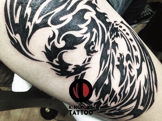 龙凤图腾  纹身