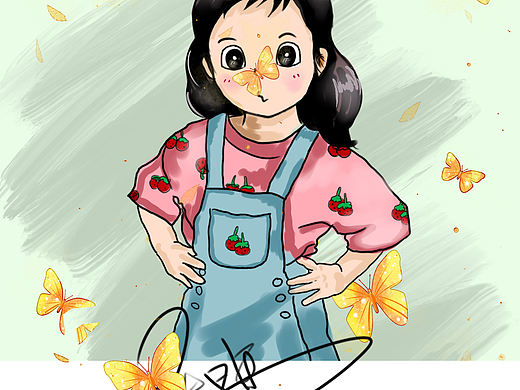 家有萌娃（个人主页-ZNTg5MTQ5NjQ=） - 单幅漫画 - 站酷设计师叫我小飞飞原创素材 - 站酷ZCOOL