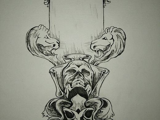 哥特风格（个人主页-ZMTY4NTQzMjA=） - 创作习作 - 站酷设计师96TAO原创素材 - 站酷ZCOOL